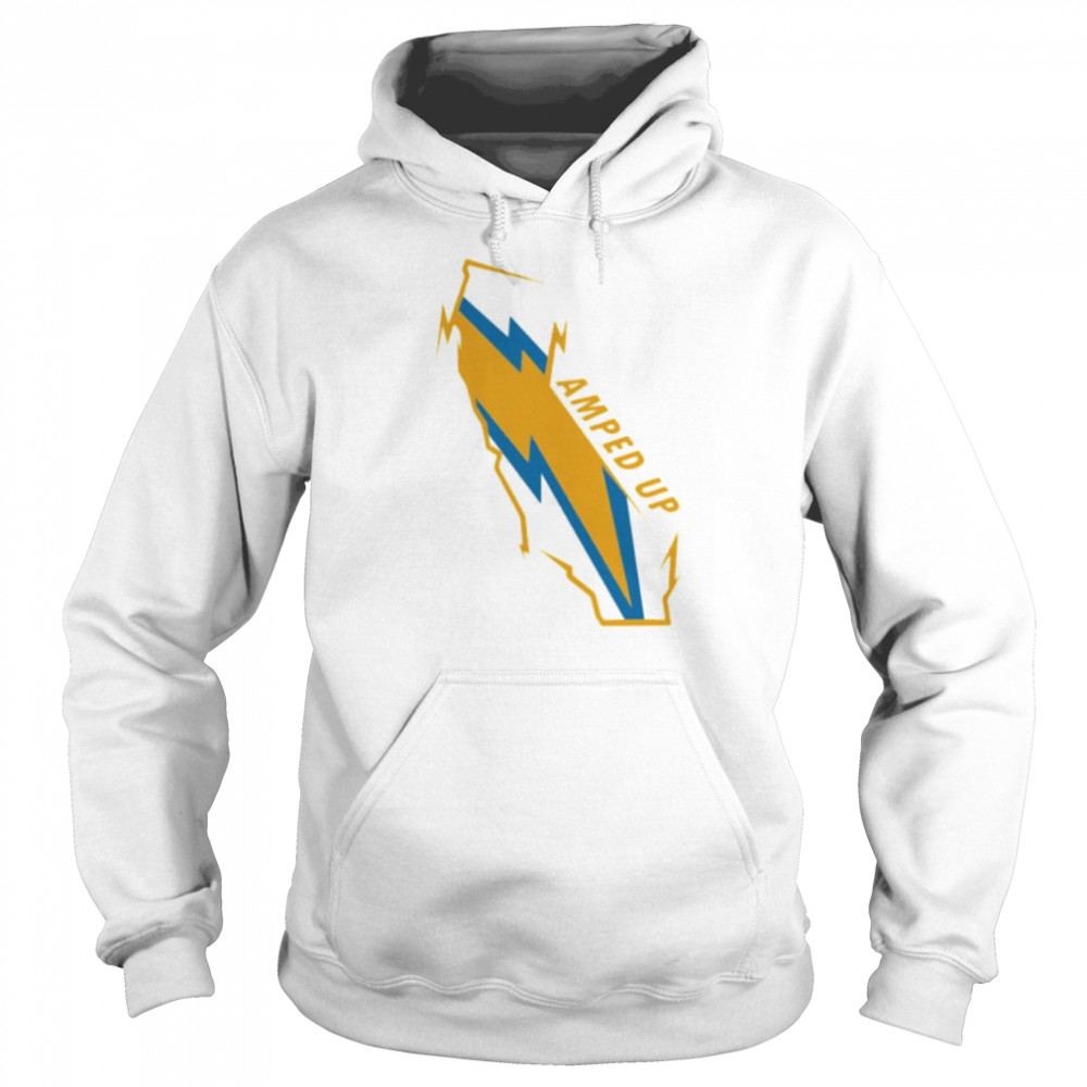 Los Angeles Chargers Amped Up Shirt Unisex Hoodie