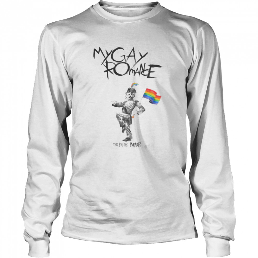 Mcr My Gay Romance The Pride Parade Shirt Long Sleeved T-Shirt