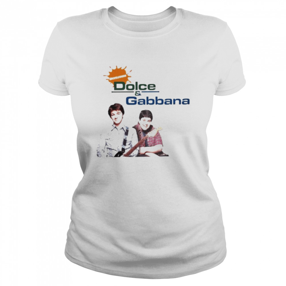 Nickelodeon Dolce And Gabbana Drake Josh Shirt Classic Womens T Shirt