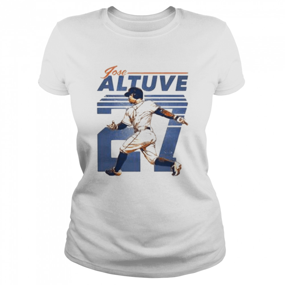 No 27 Houston Jose Altuve Player Shirt Classic Women'S T-Shirt