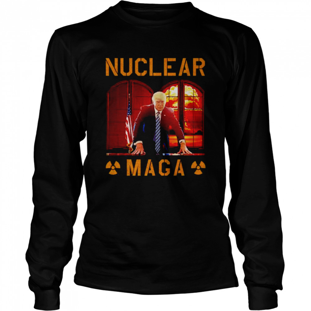 Nuclear Maga Trump Shirt Long Sleeved T-Shirt