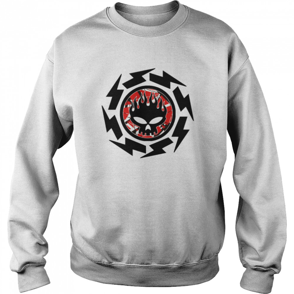 Offspring Ac Dc Van Halen Emblem Logo Shirt Unisex Sweatshirt