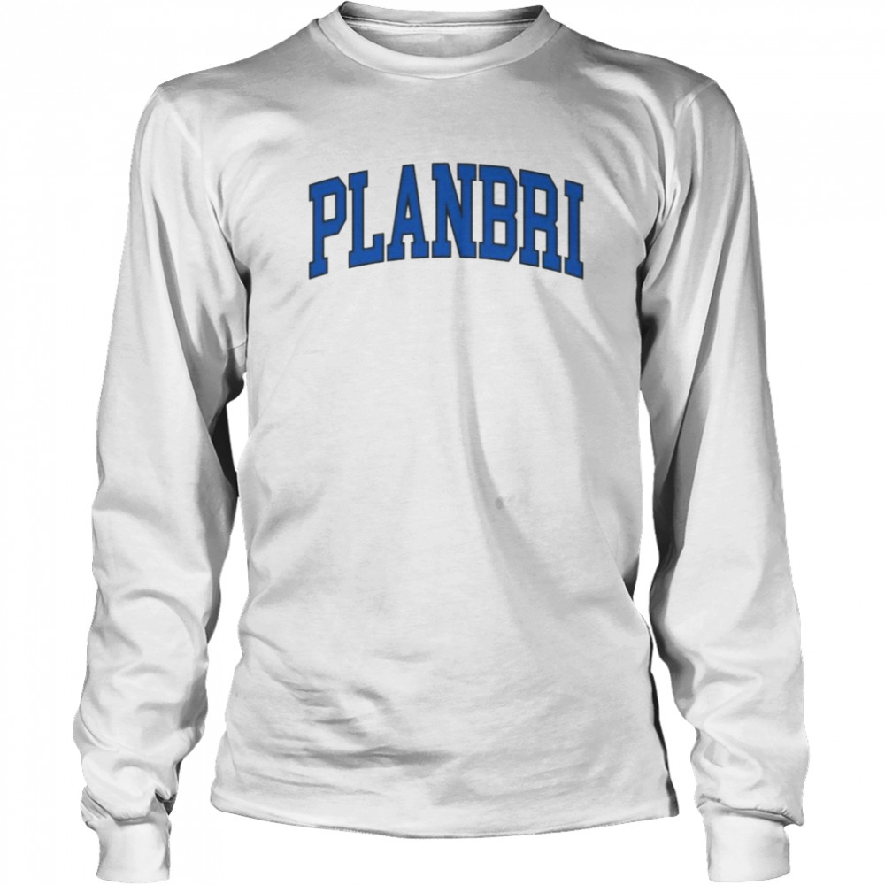 Planbri Collegiate Shirt Long Sleeved T-Shirt
