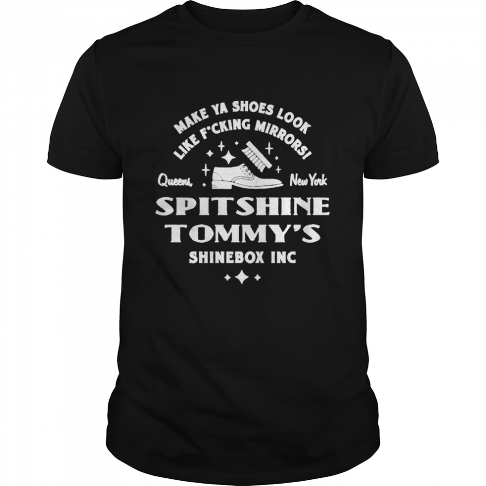 Spitshine Tommy’s Shinebox Inc. shirt