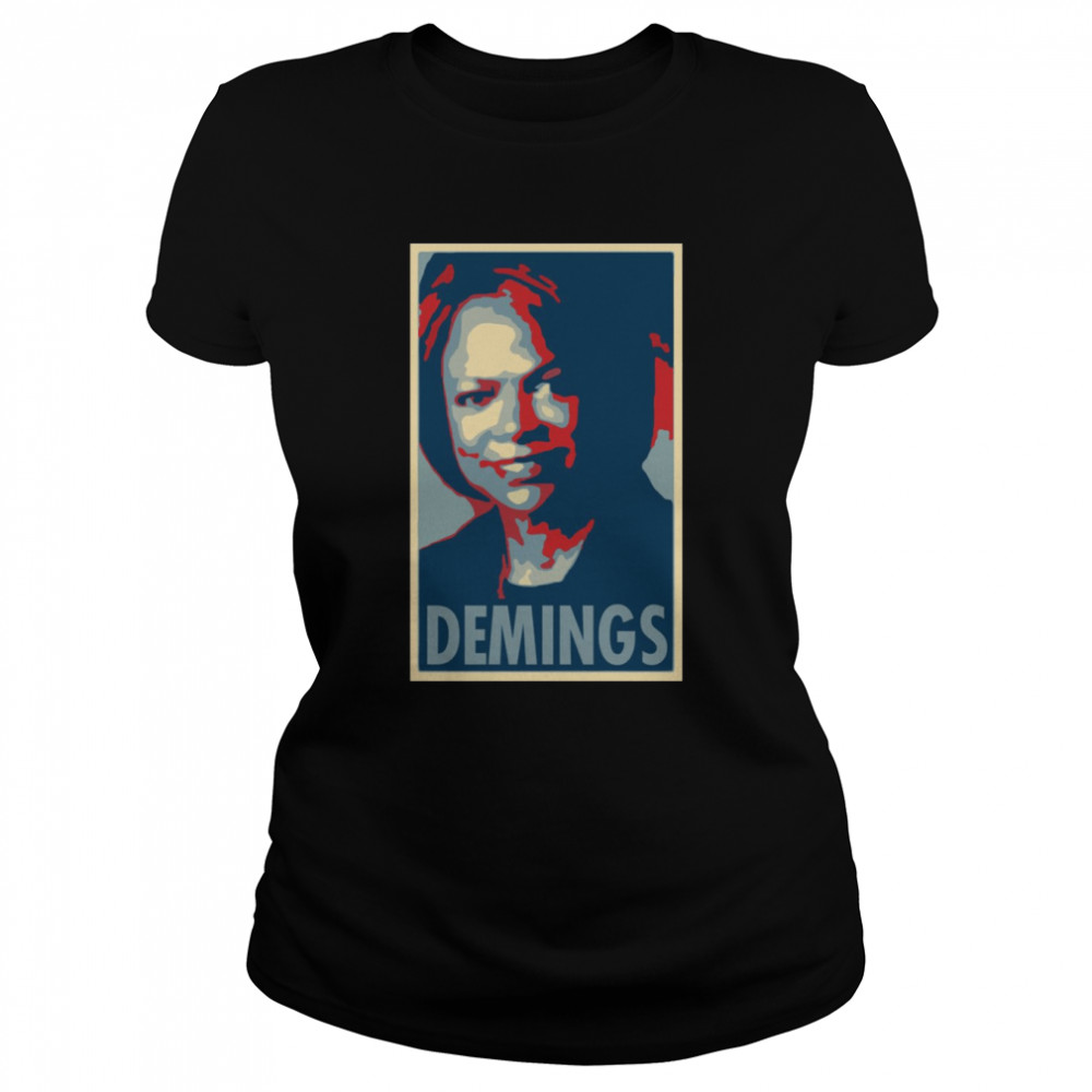 Val Demings Political Poster Parody Hope Shirt Classic Womens T Shirt