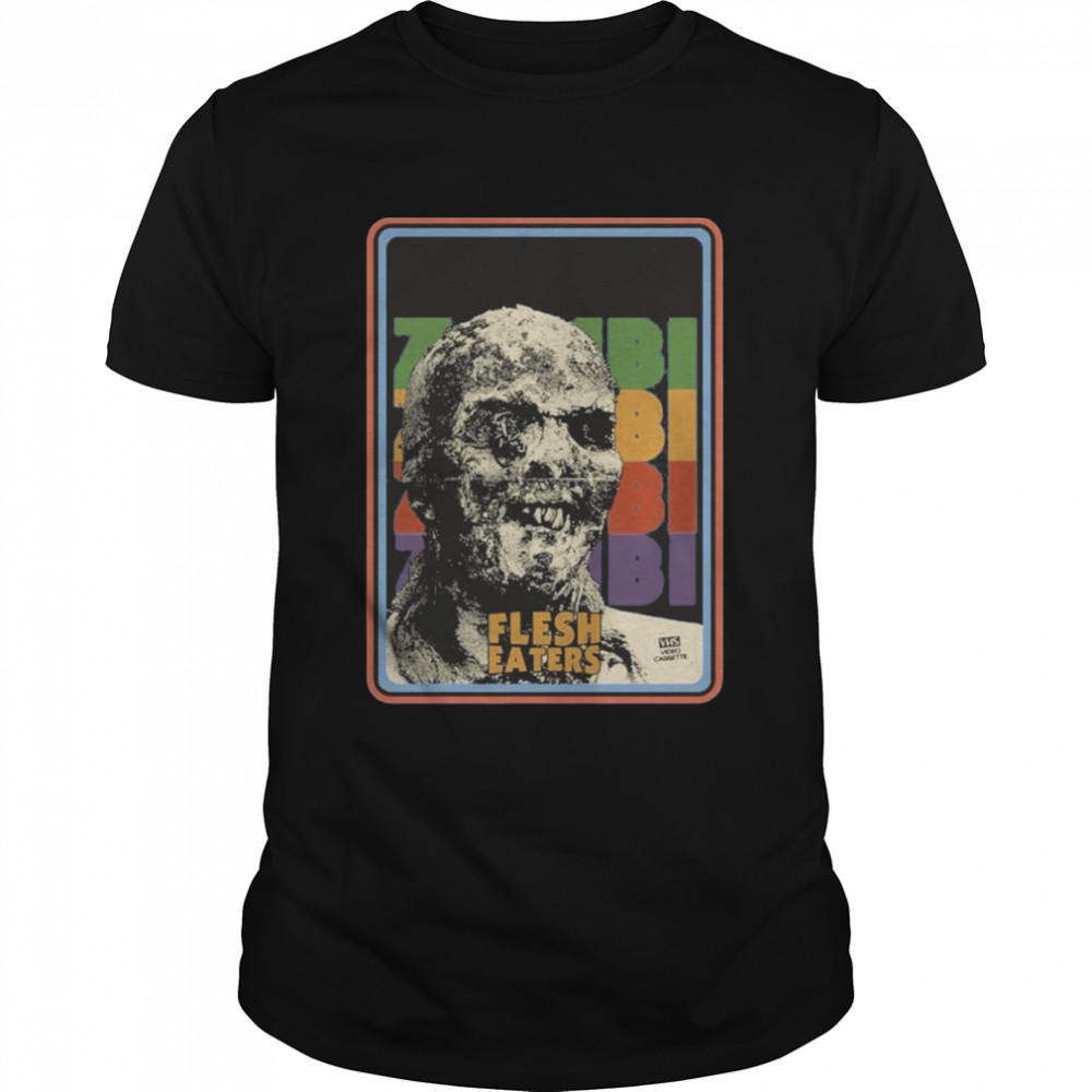 Zombi Flesh Eaters Halloween T-Shirt