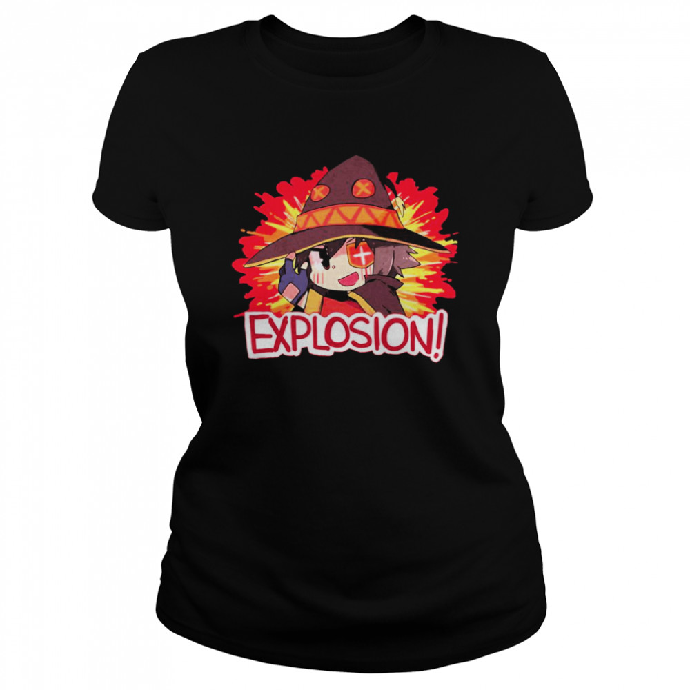 Explosion Megumin Konosuba Shirt Classic Women'S T-Shirt