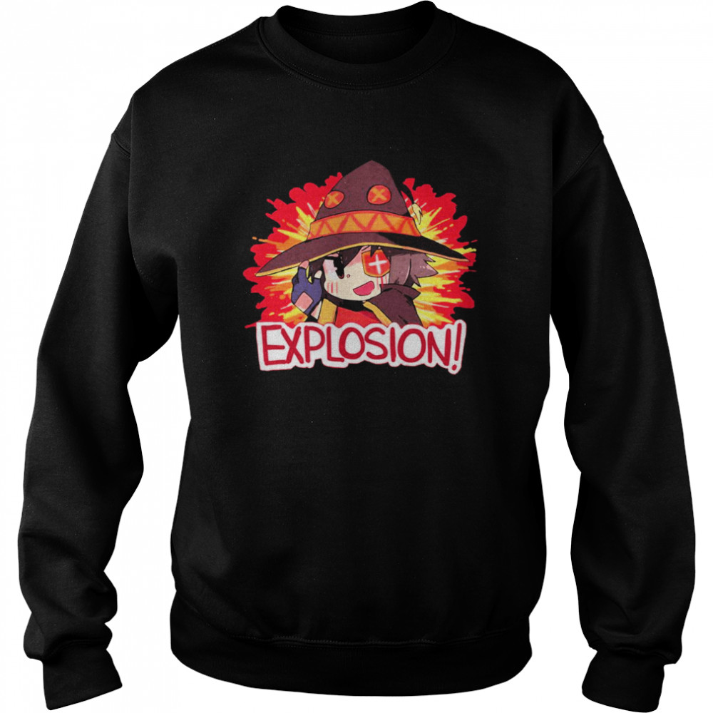 Explosion Megumin Konosuba Shirt Unisex Sweatshirt