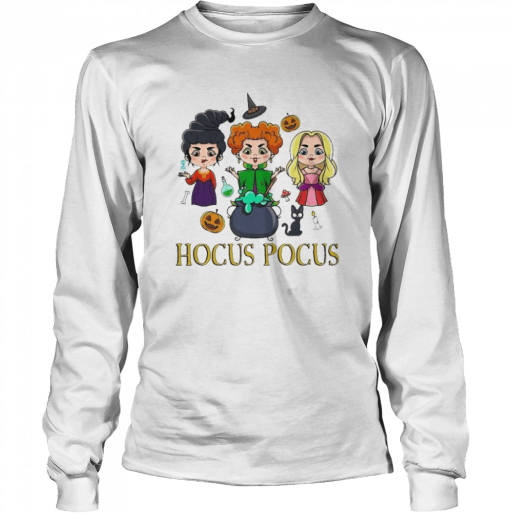 Hocus Pocus Witch Halloween 2022 Shirt Long Sleeved T-Shirt