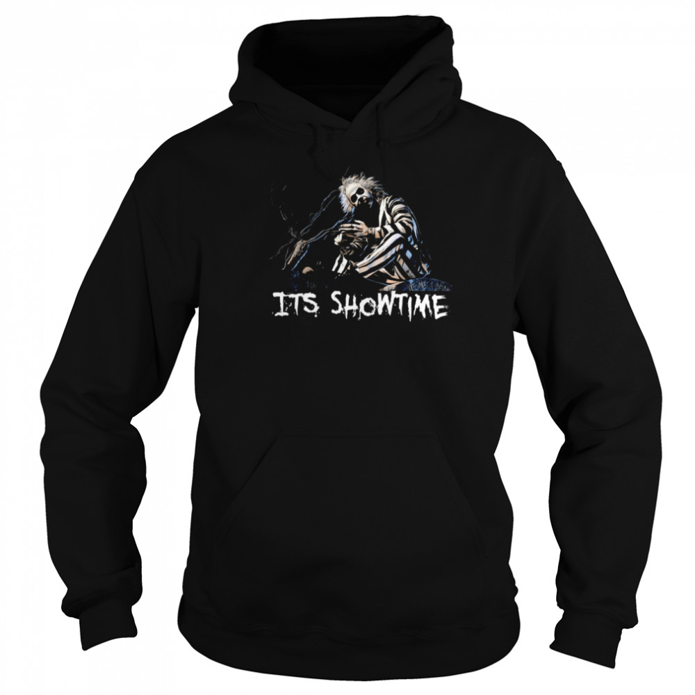 Its Showtime Beetlejuice Halloween shirt Unisex Hoodie