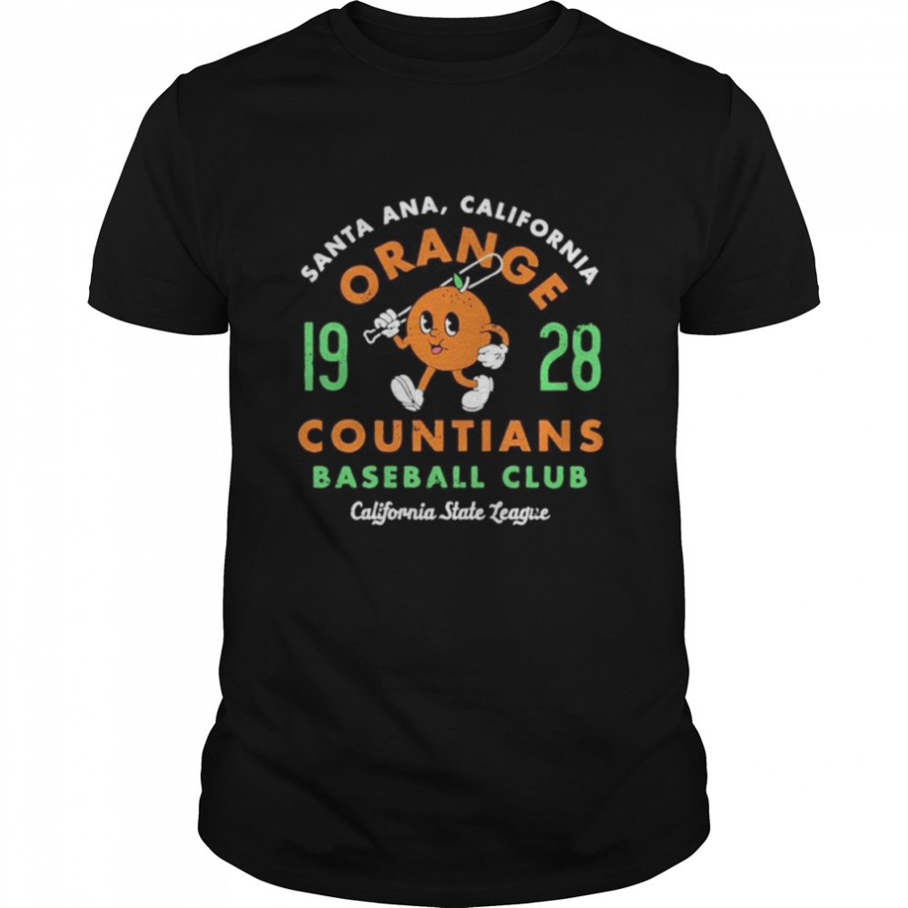 Santa Ana Orange Countians California Defunct Baseball shirt