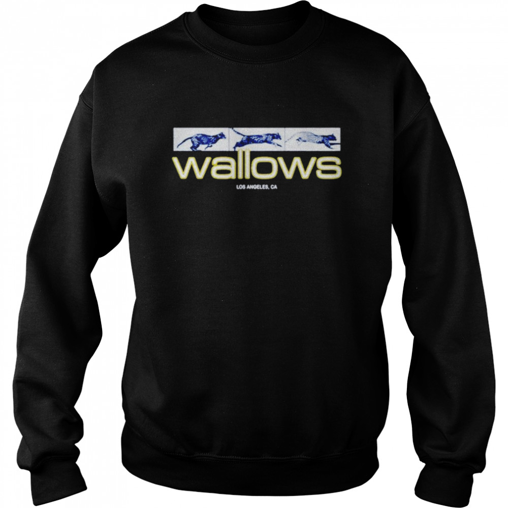 Wallows Cheetah Los Angeles Ca Shirt Unisex Sweatshirt