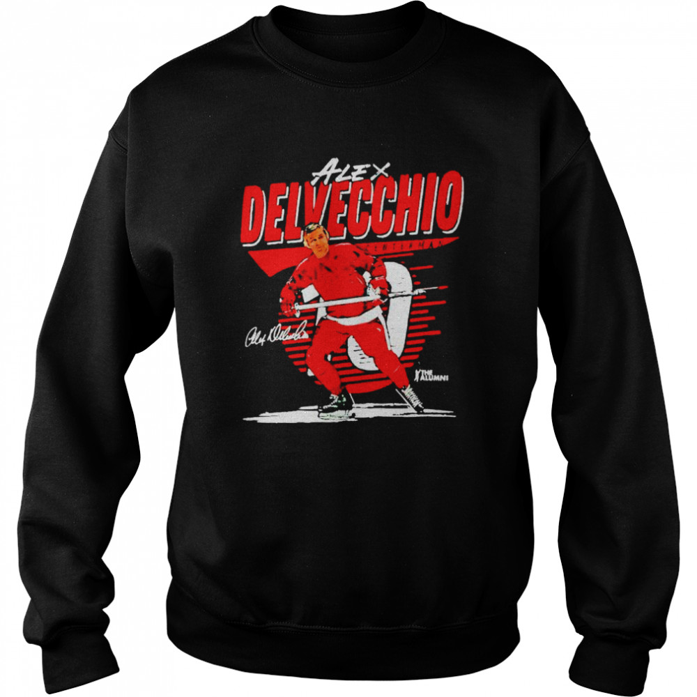 Alex Delvecchio Detroit Red Wings Centerman shirt Unisex Sweatshirt