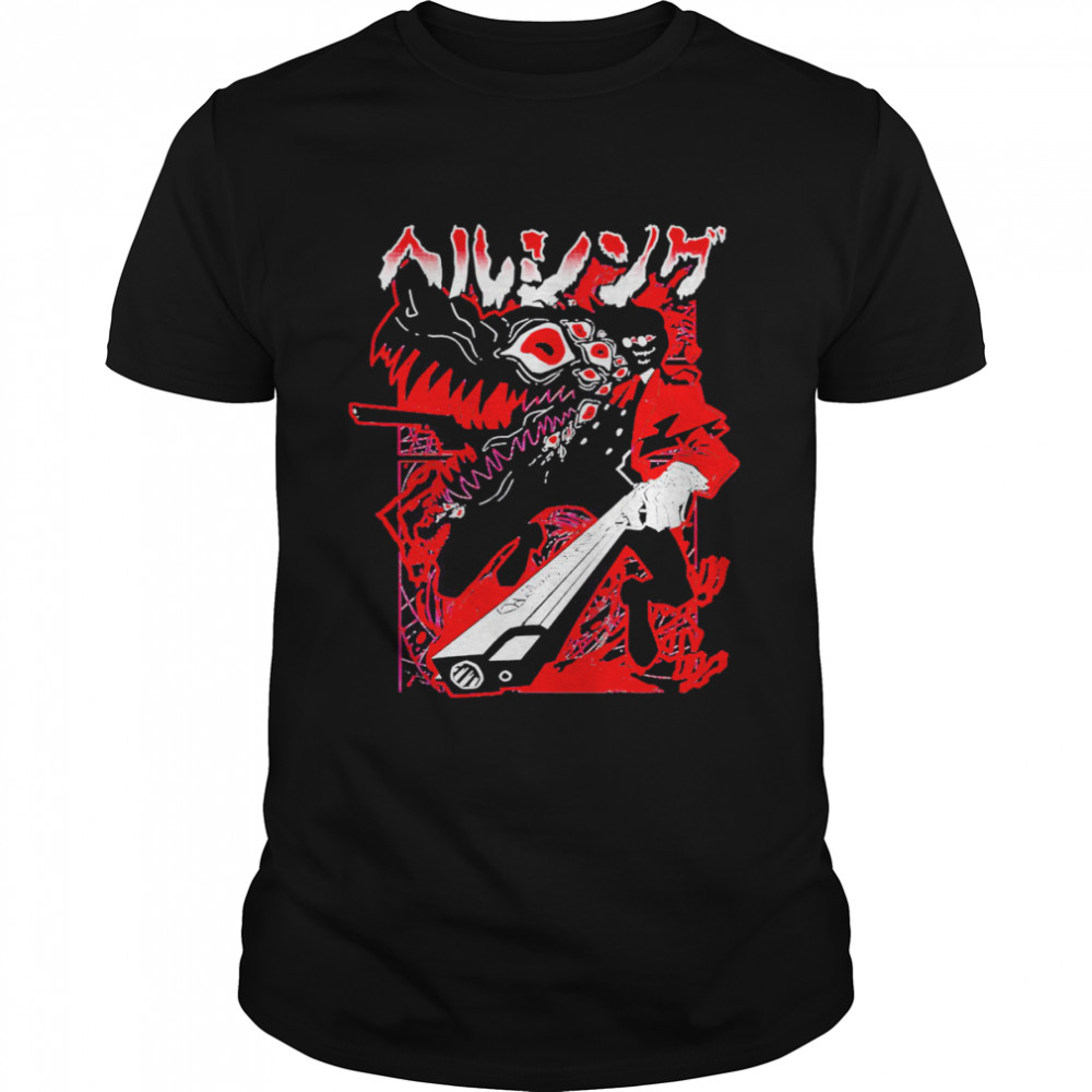 Anime Dracula Alucard Hellsing shirt