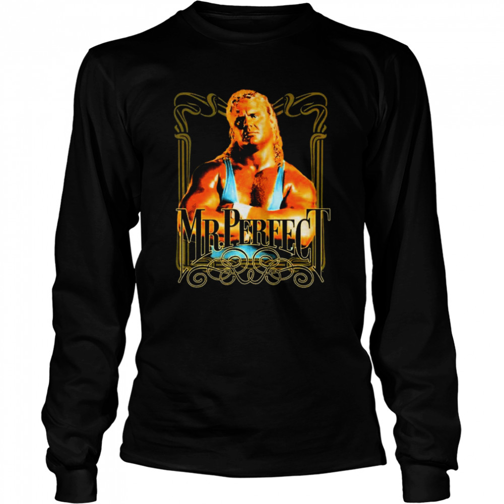Awesome mr. Perfect Old School Photo T- Long Sleeved T-shirt