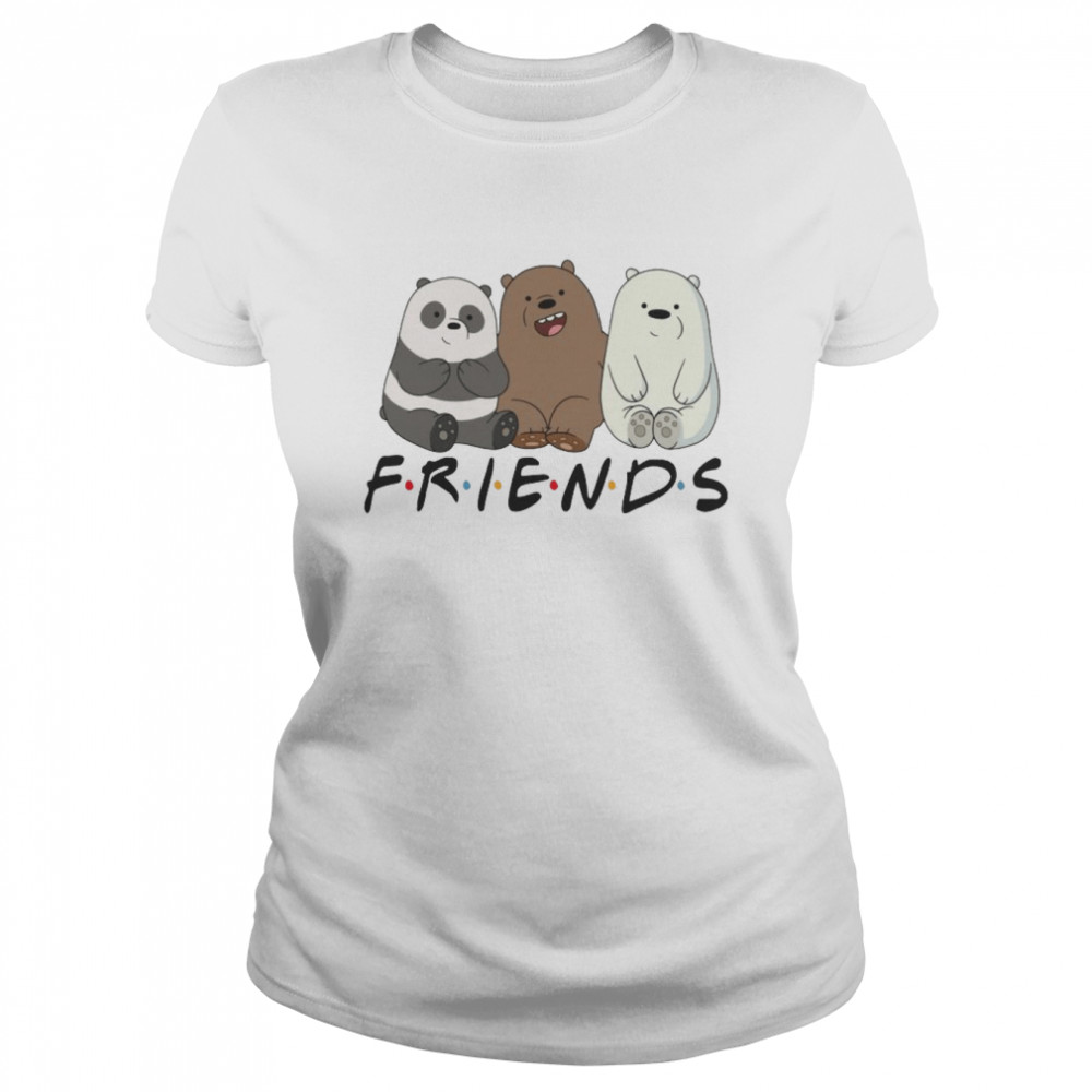 Bare Bears Friends shirt Classic Women's T-shirt