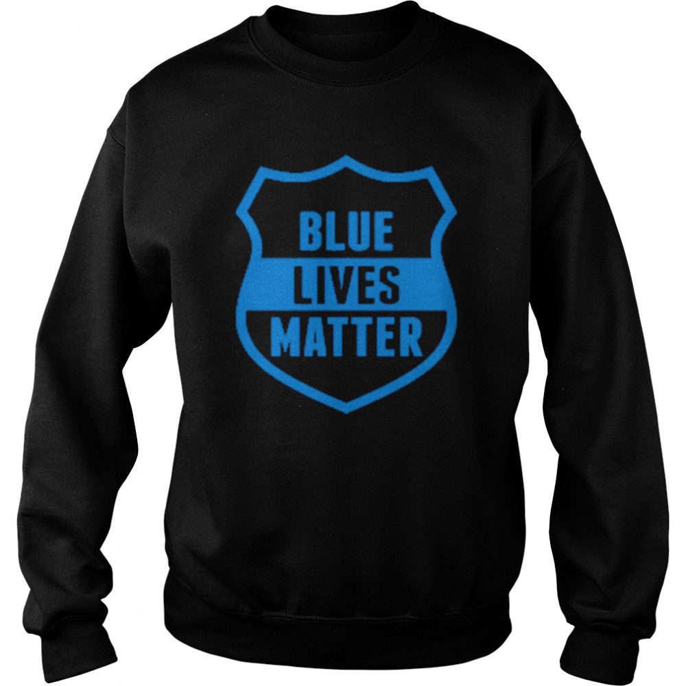 Blue lives matter Logos T- Unisex Sweatshirt