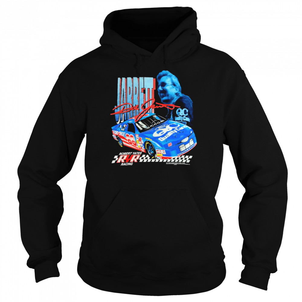 dale jarrett 88 ryr racing vintage shirt unisex hoodie