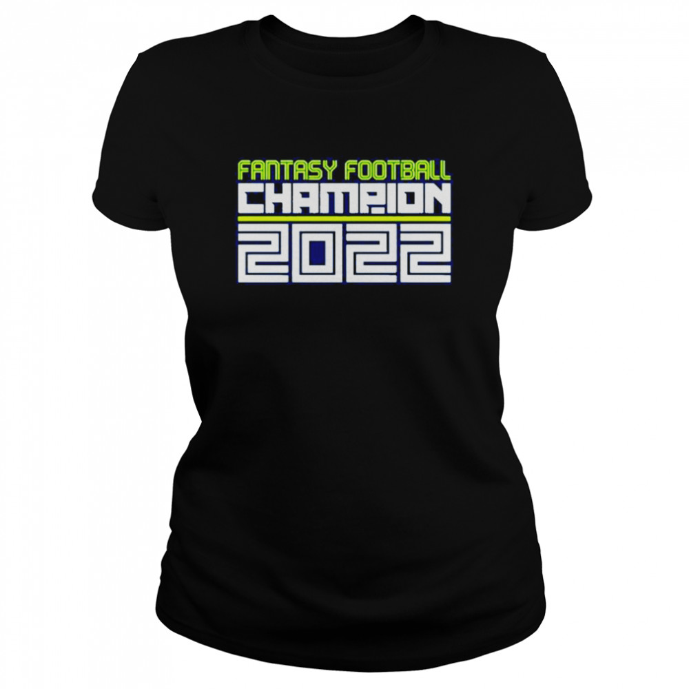 fantasy football champion 2022 classic womens t shirt