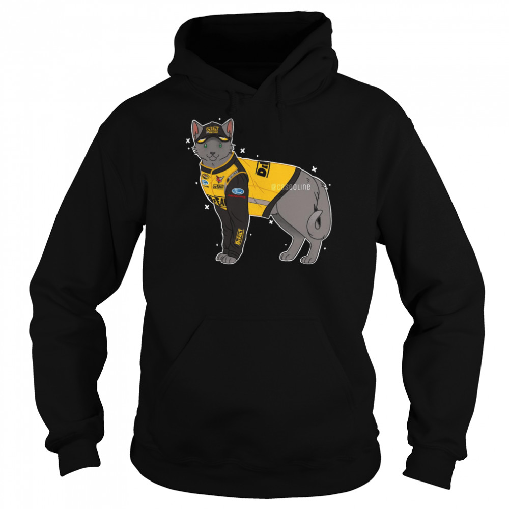Funny Matt Kenseth As A Cat shirt Unisex Hoodie