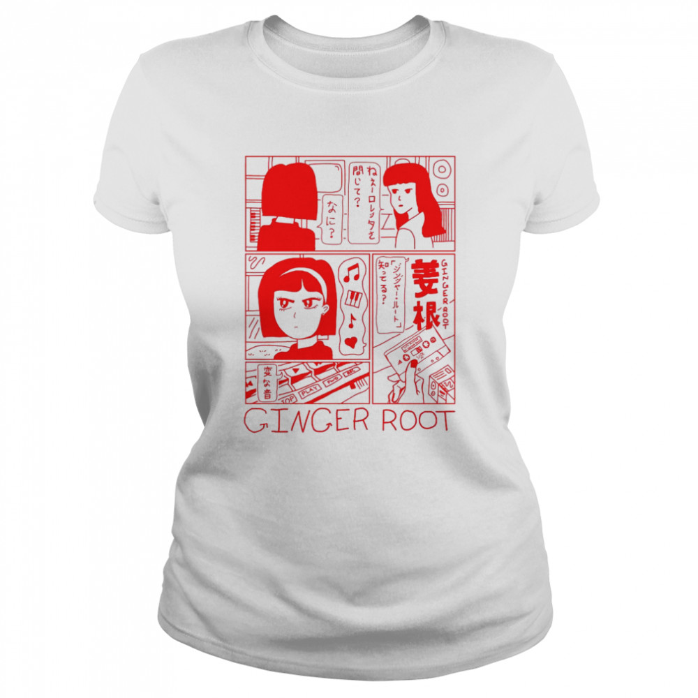 Ginger Root Manga  Classic Women's T-shirt