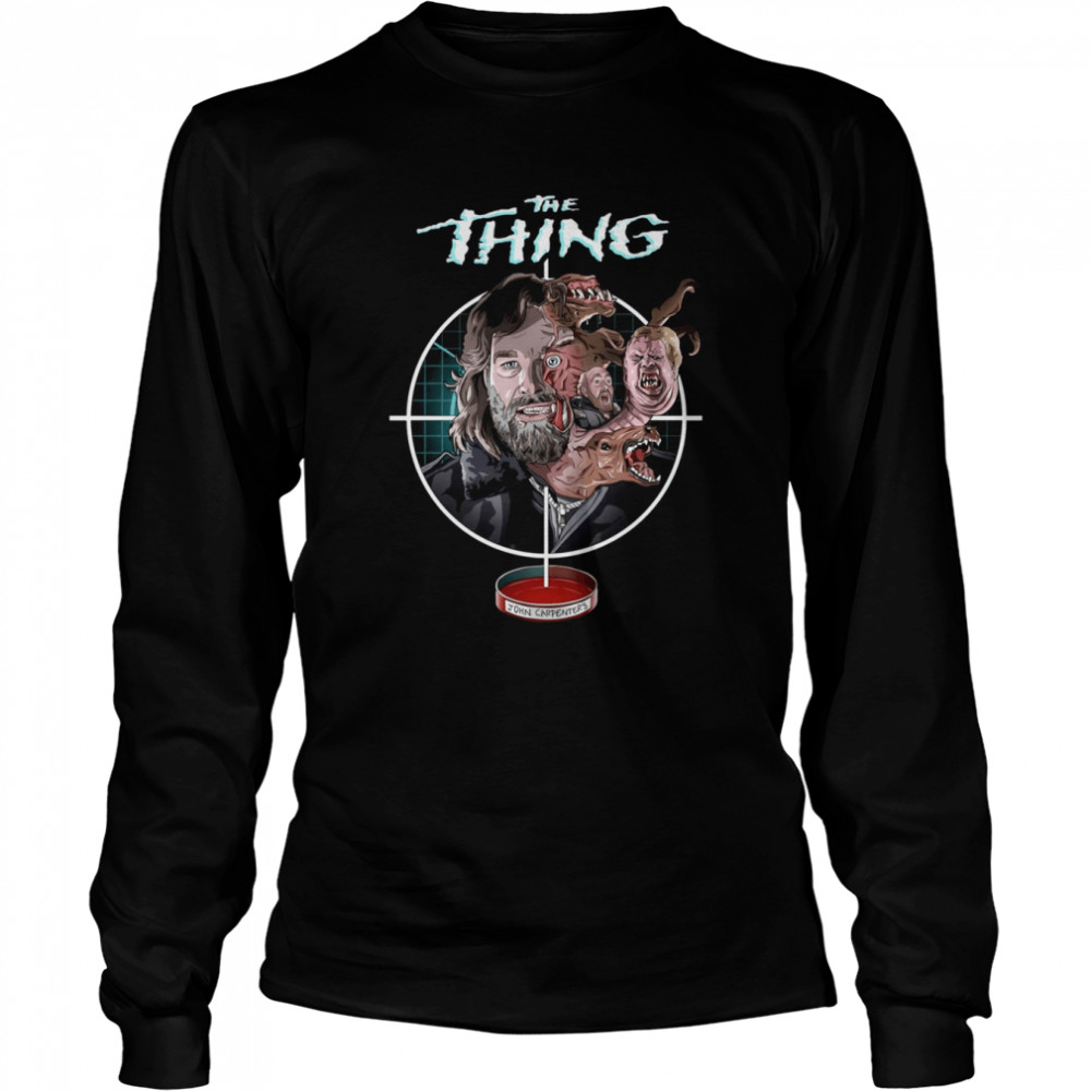 Horror The Thing ’82 Vintage shirt Long Sleeved T-shirt