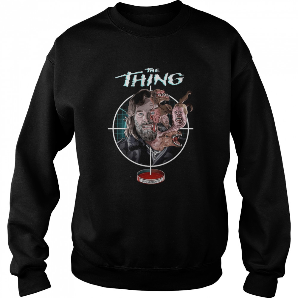 horror the thing 82 vintage shirt unisex sweatshirt