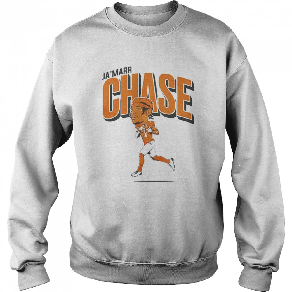 Ja’marr Chase Caricature shirt Unisex Sweatshirt