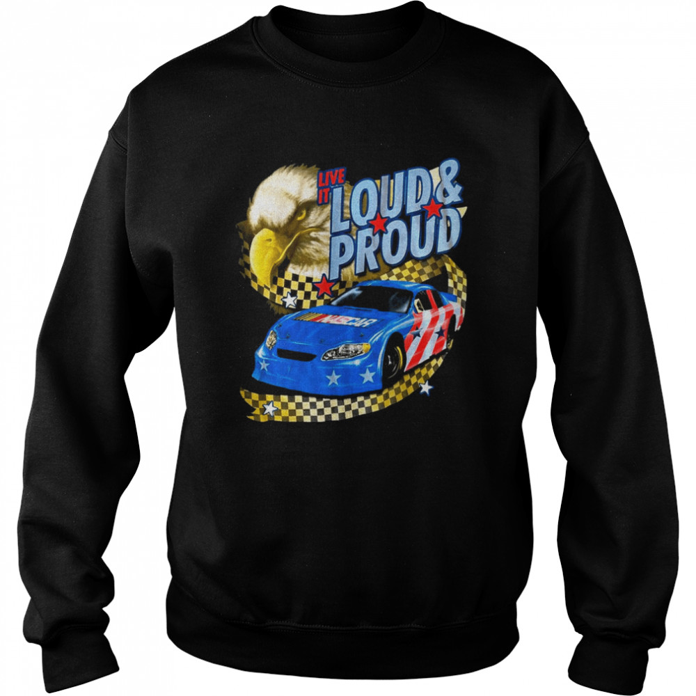 loud and proud racing vintage shirt unisex sweatshirt