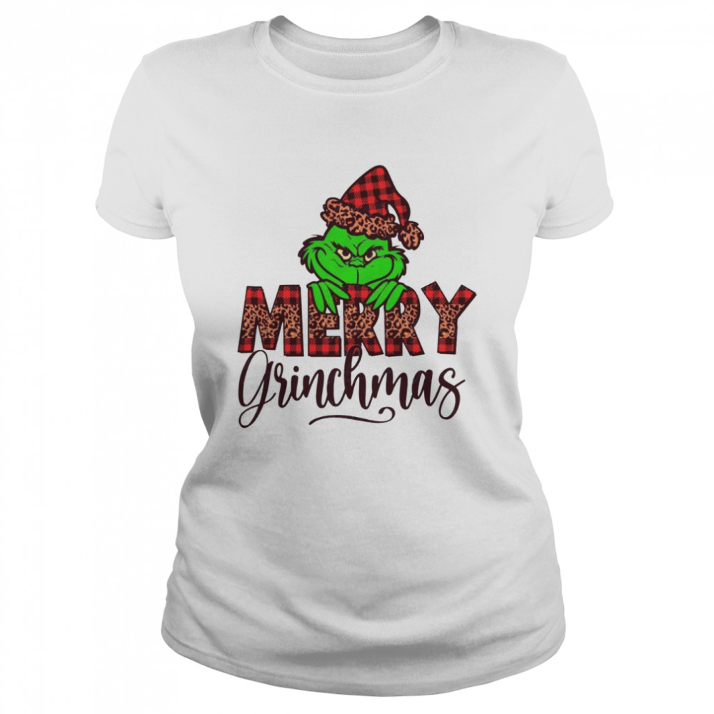 Merry Christmas Grinch shirt Classic Women's T-shirt