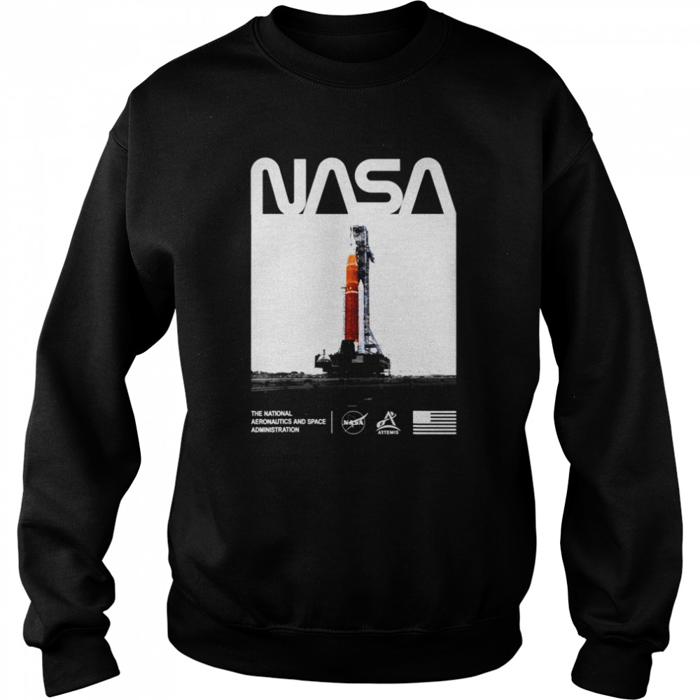 Nasa Artemis Sls Space Launch System Worm Insignia Logo Shirt Unisex Sweatshirt