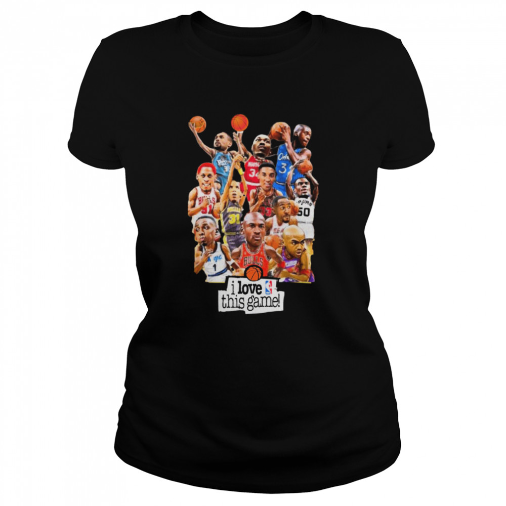 Nba 90’S Cartoon Jordan Barkley Dream Team Shirt Classic Women'S T-Shirt