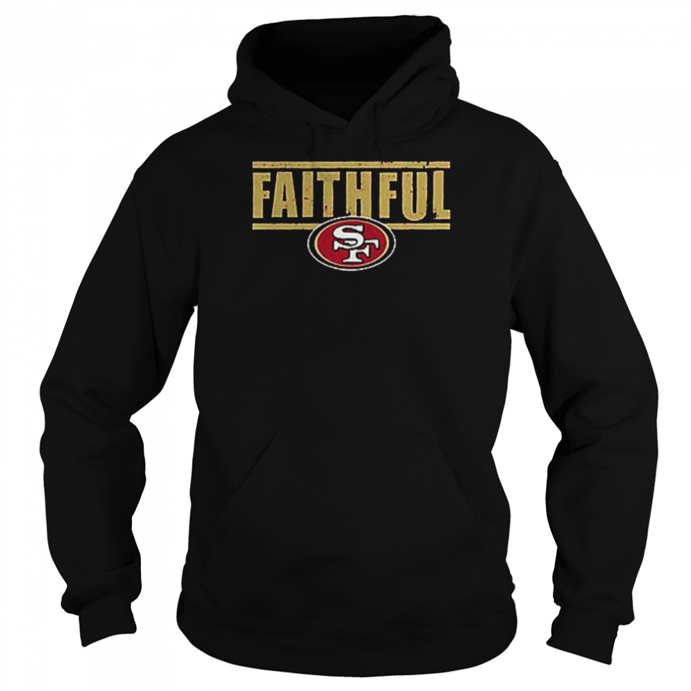 Nfl San Francisco 49Ers Faithful Short Sleeve T- Unisex Hoodie