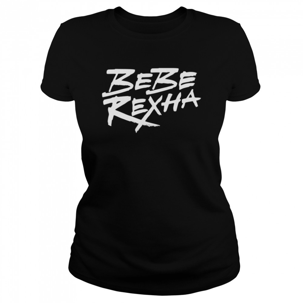 Original Bebe Rexha Logo Shirt Classic Women'S T-Shirt