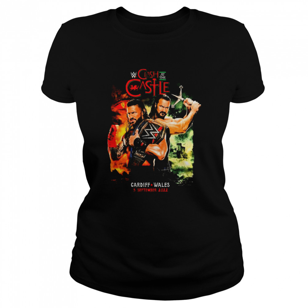 Original Clash At The Castle Cardiff Wales 3 September 2022 T- Classic Women'S T-Shirt