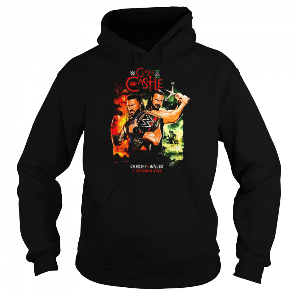 Original Clash At The Castle Cardiff Wales 3 September 2022 T Unisex Hoodie