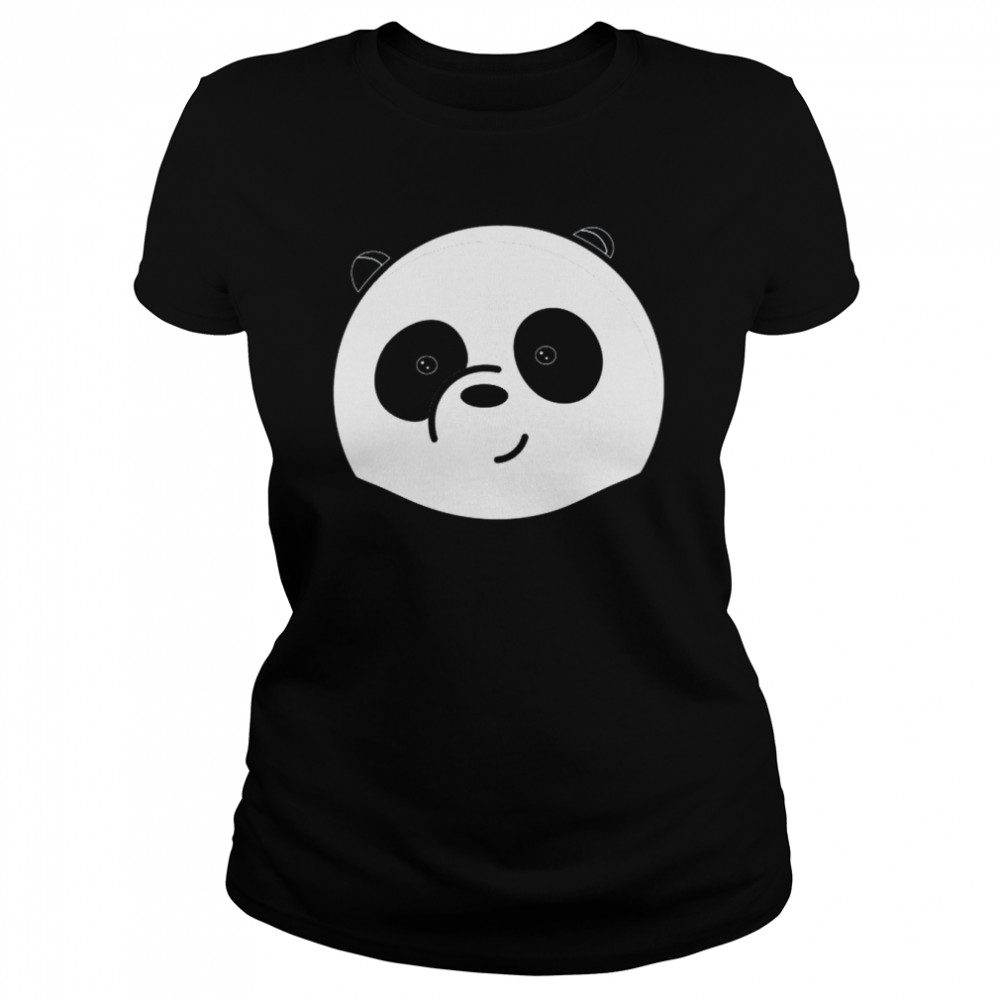 Panda Bear Anime Cute Shirt Classic Womens T Shirt