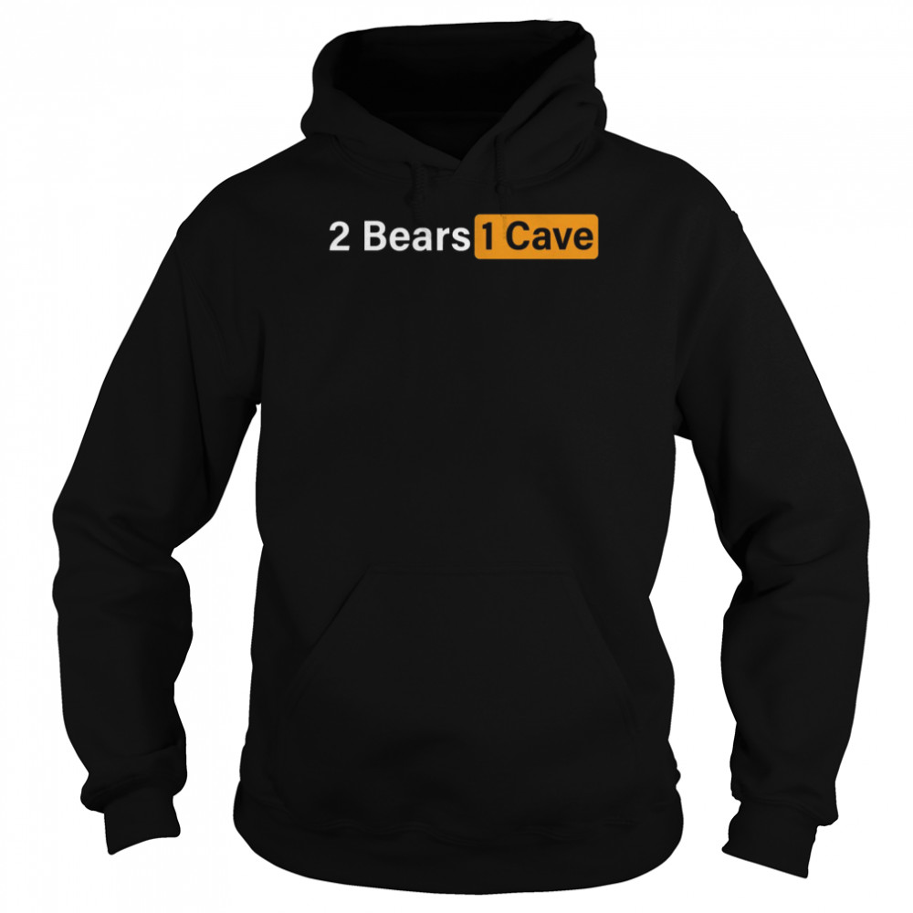 Pornhub Logo X 2 Bears 1 Cave Shirt Unisex Hoodie