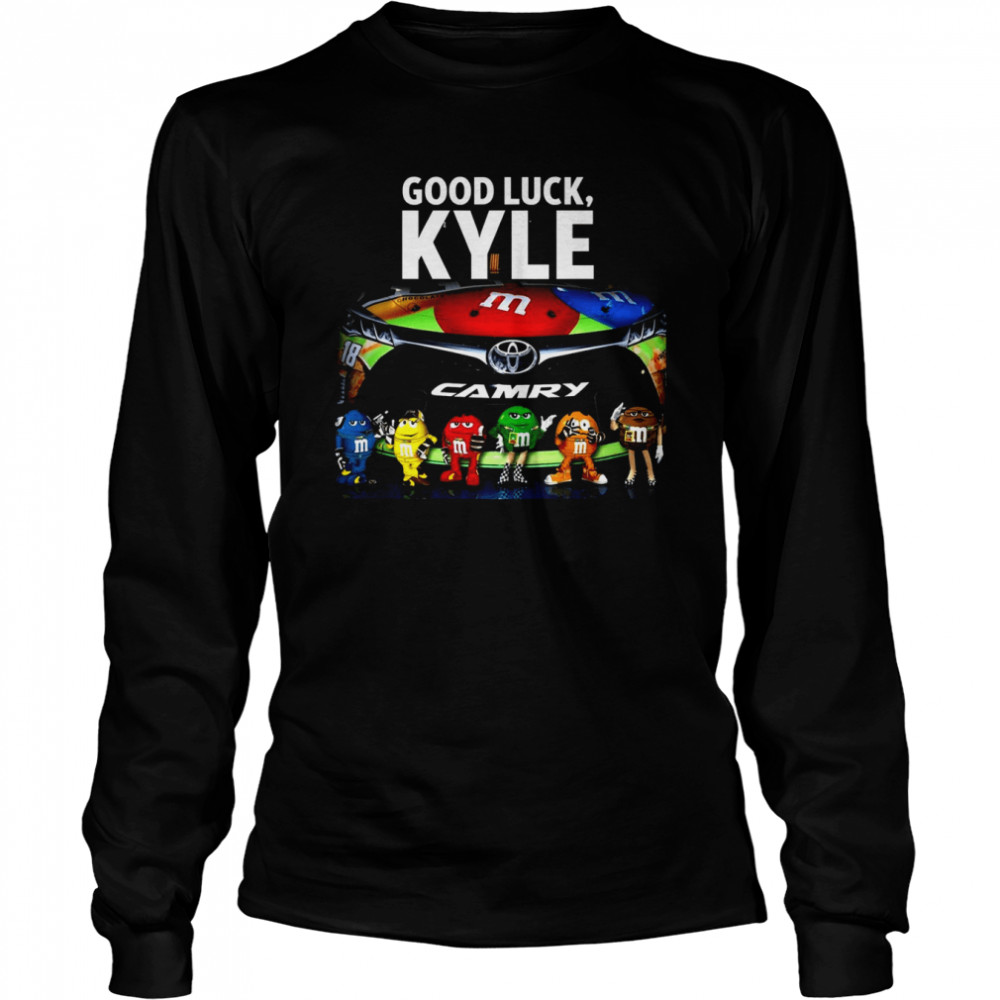 Racer Kyle Busch Shirt Long Sleeved T-Shirt