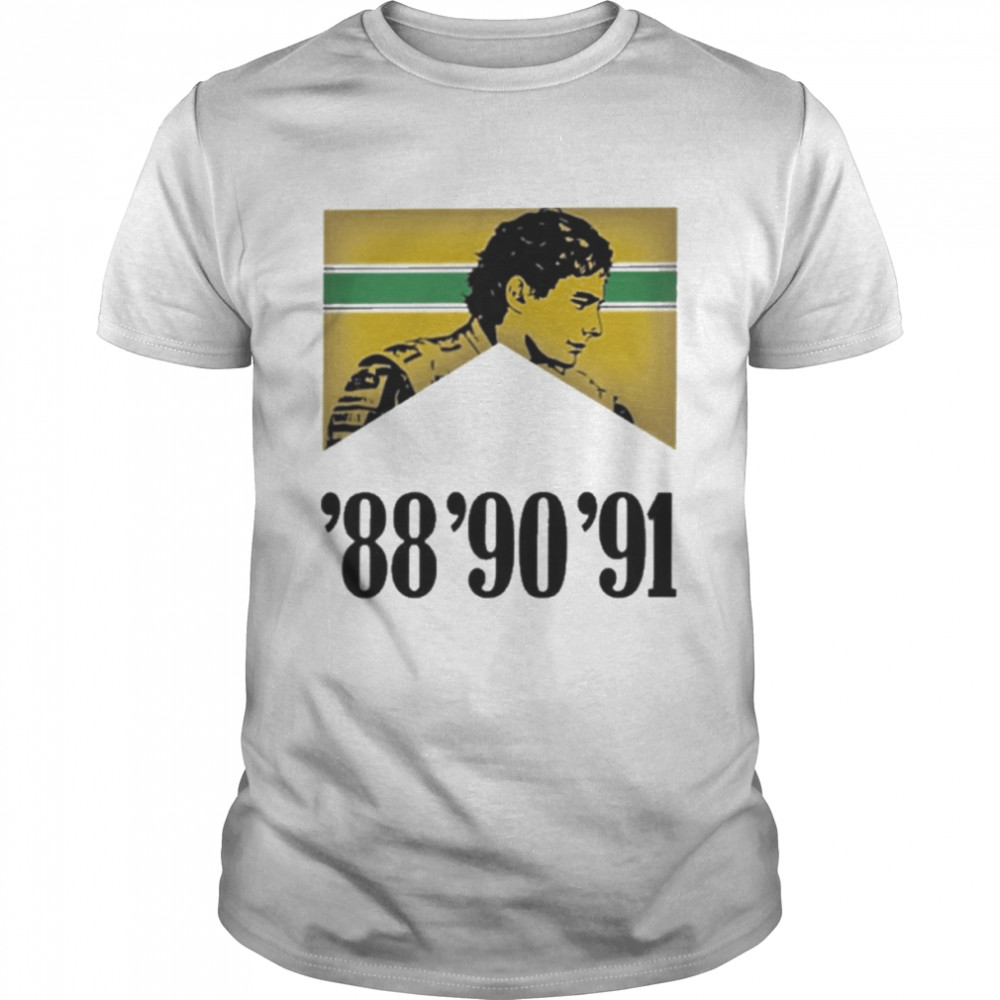 Senna’S Three The ’88, ’90, ’91 Shirt