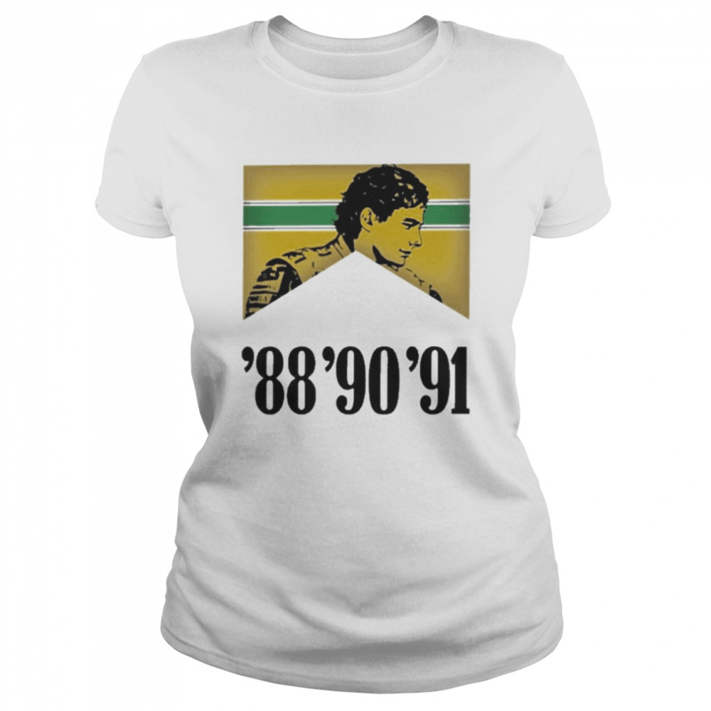 sennas three the 88 90 91 classic womens t shirt