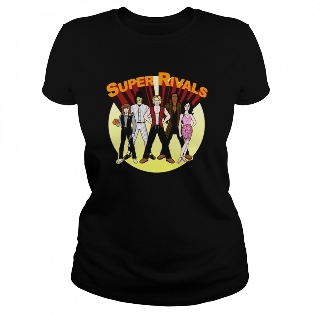 Super Rivals The Warriors Retro Shirt Classic Womens T Shirt