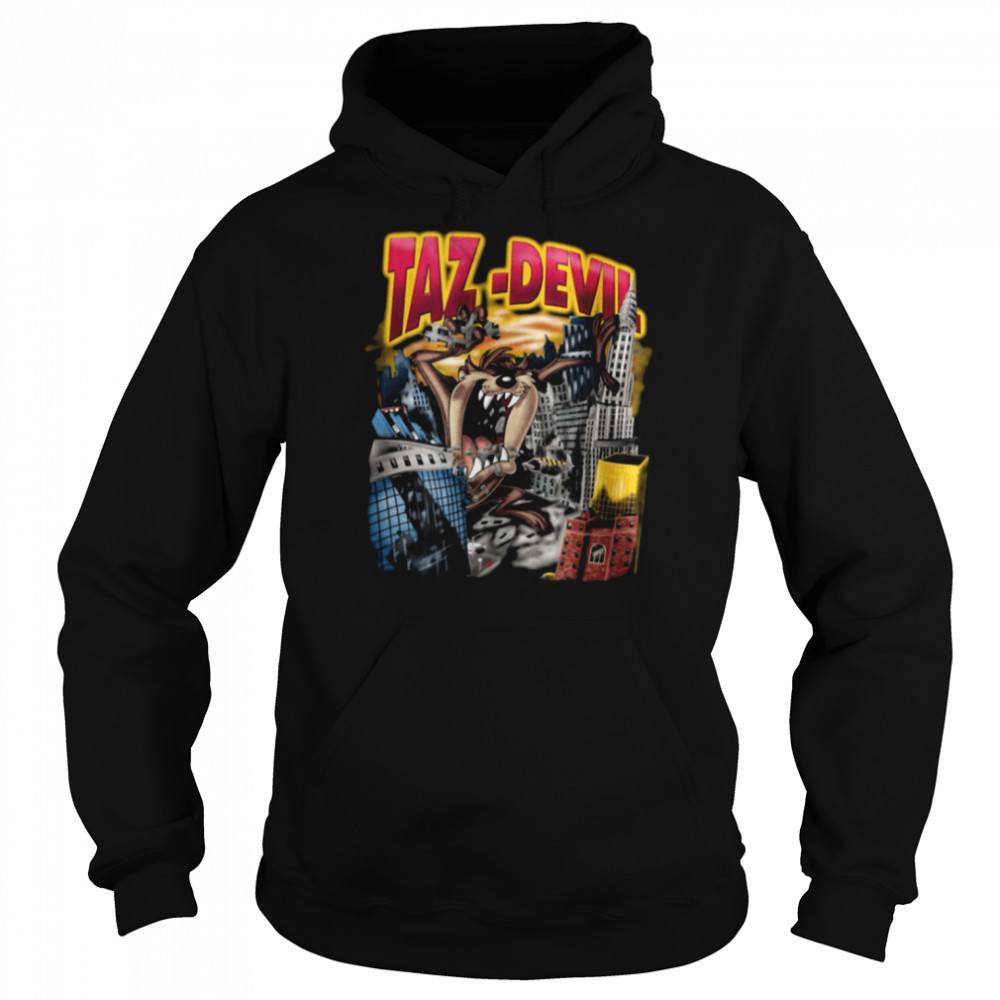 Taz Devil Graphic 90S Retro Vintage Style Shirt Unisex Hoodie