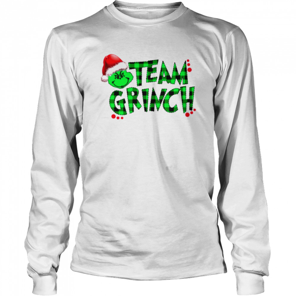 Team Grinch Christmas Squad shirt Long Sleeved T-shirt