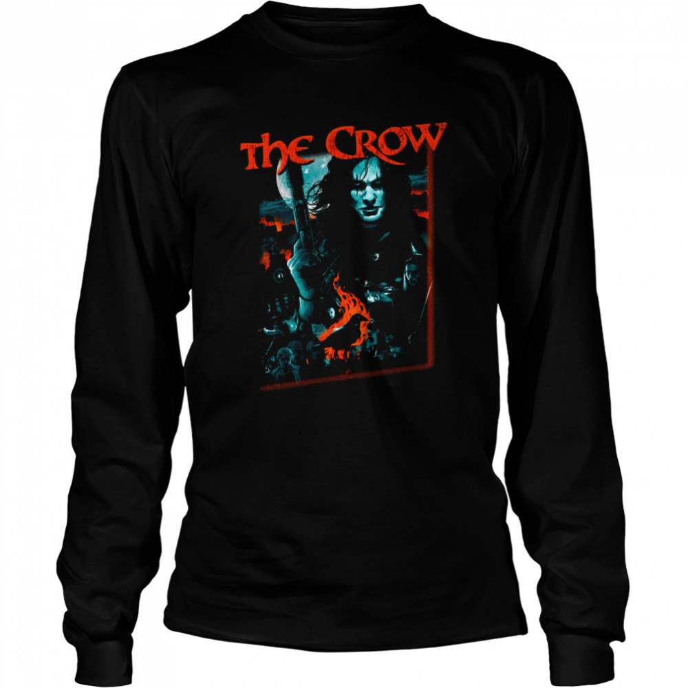 The Crow Thriller Movie Shirt Long Sleeved T-Shirt
