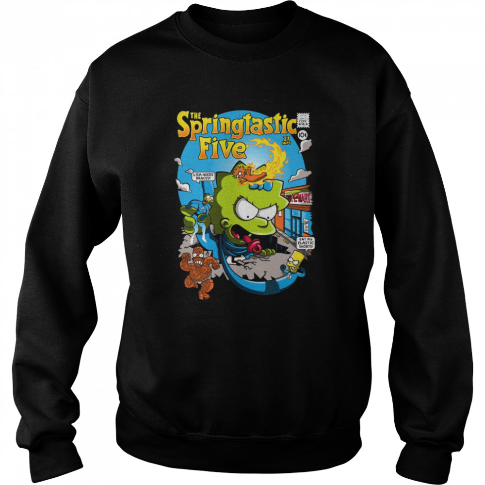The Springtastic Five The Simpsons Shirt Unisex Sweatshirt