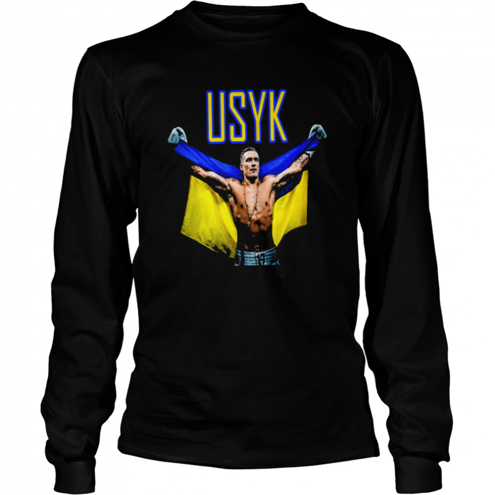 Ukrainian Oleksandr Usyk Hampion Boxing 2022 Shirt Long Sleeved T Shirt