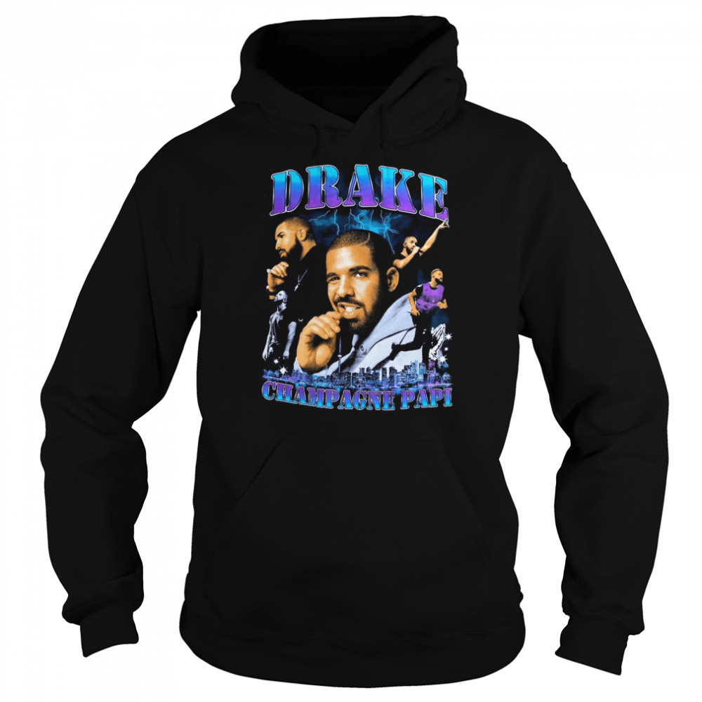 Vintage Drake Gradient Vintage Art Shirt Unisex Hoodie