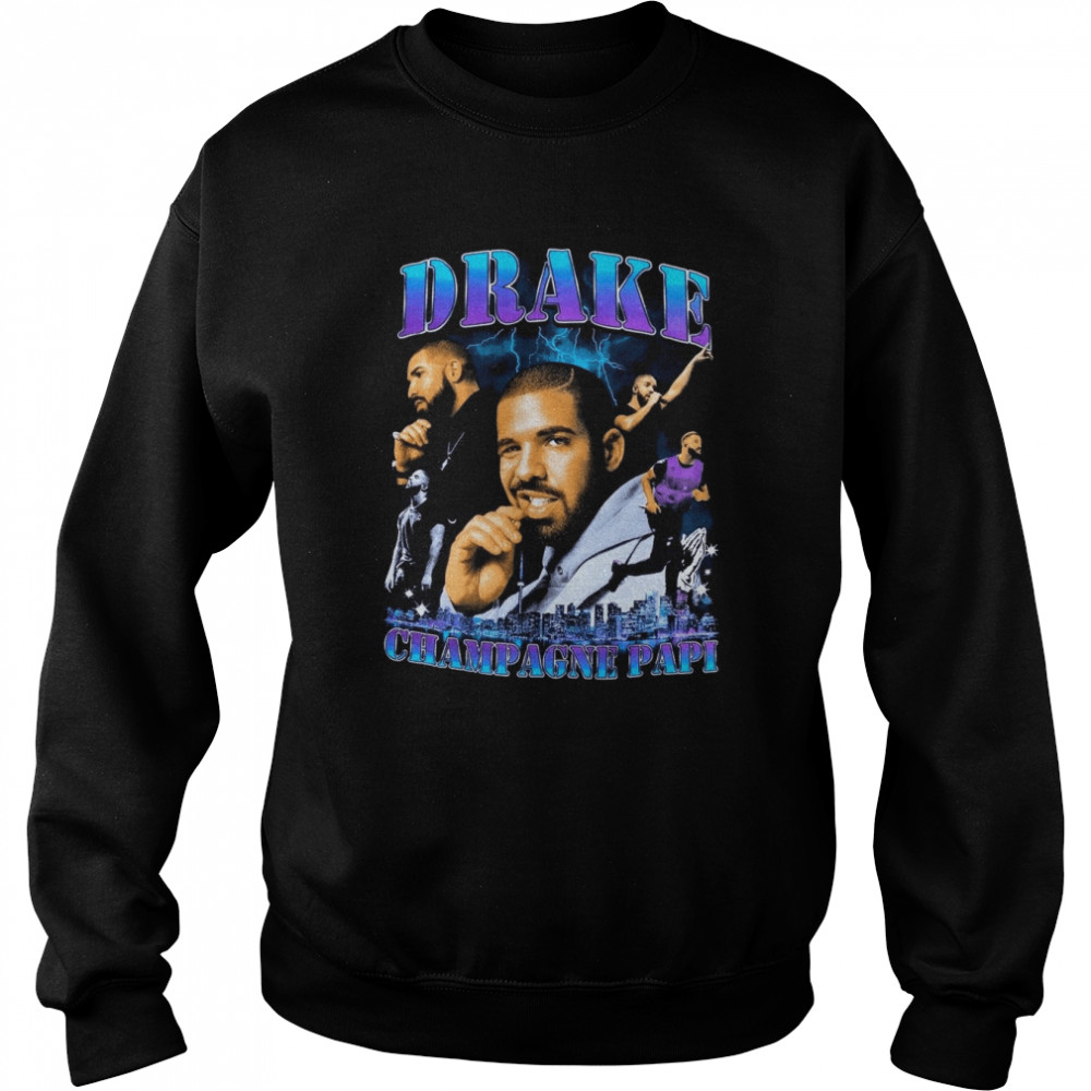 Vintage Drake Gradient Vintage Art Shirt Unisex Sweatshirt