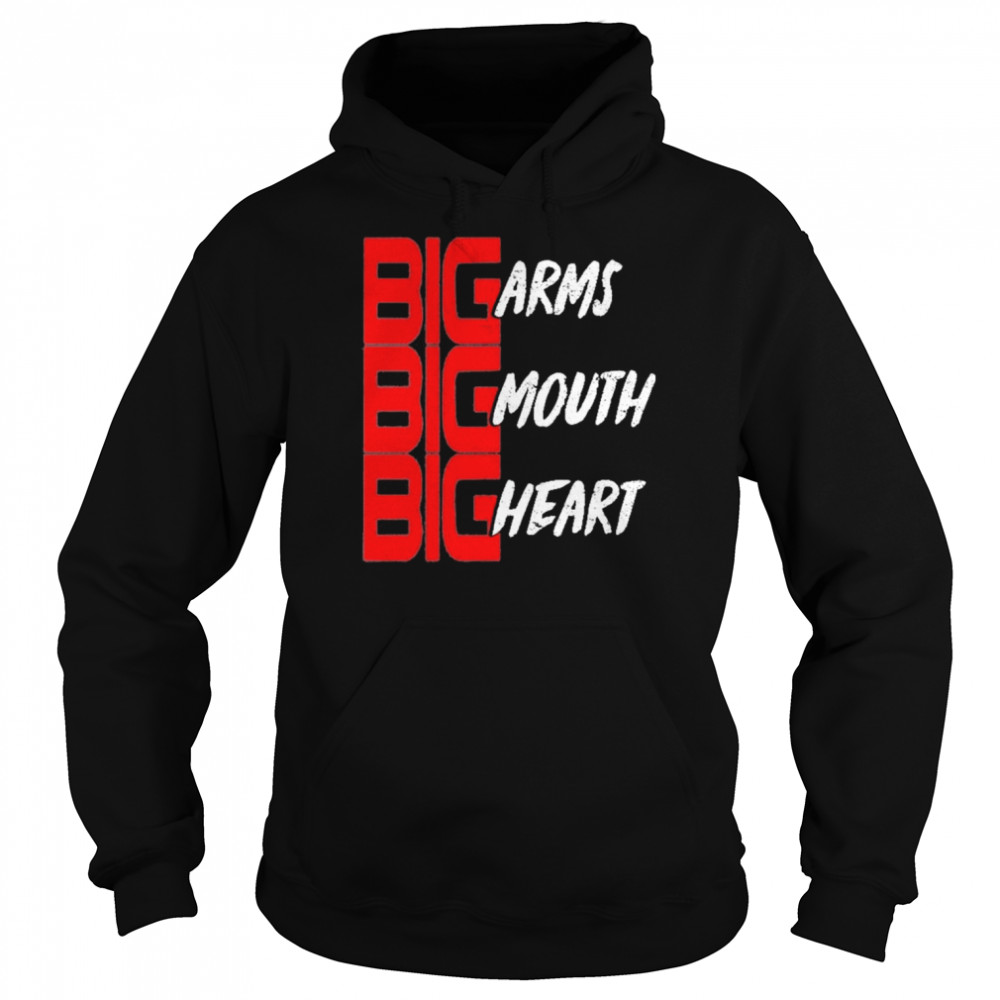 Big Arms Mouth Heart  Unisex Hoodie